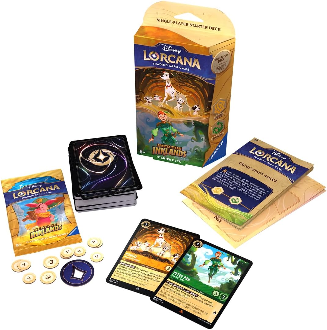 Lorcana Into the Inklands - Deck Amber y Emerald