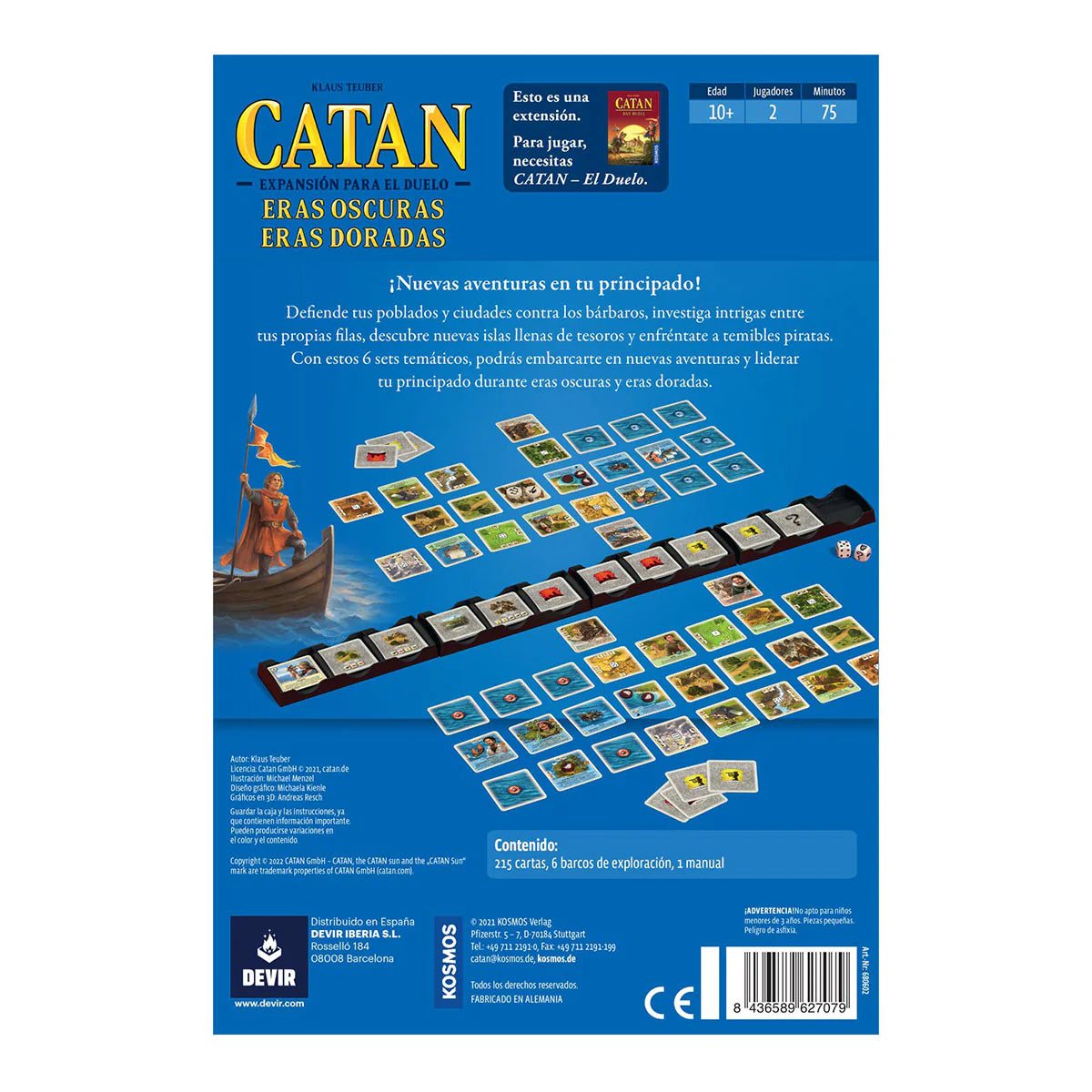 Catan El Duelo: Eras Oscuras, Eras Doradas (Español)