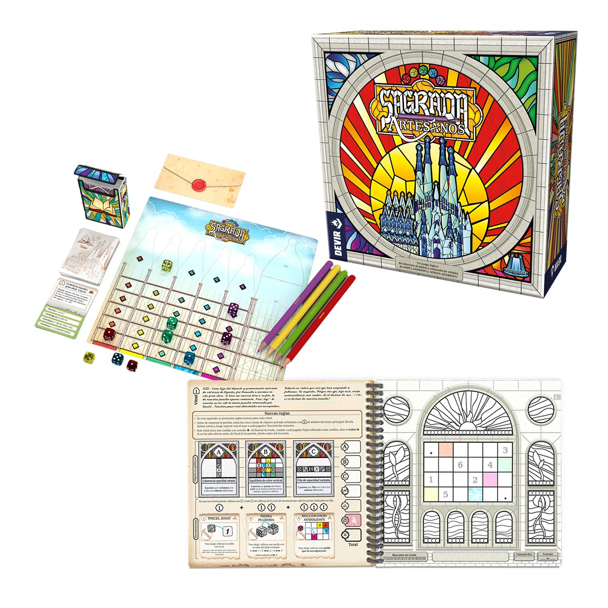 Sagrada: Artesanos - ESPAÑOL