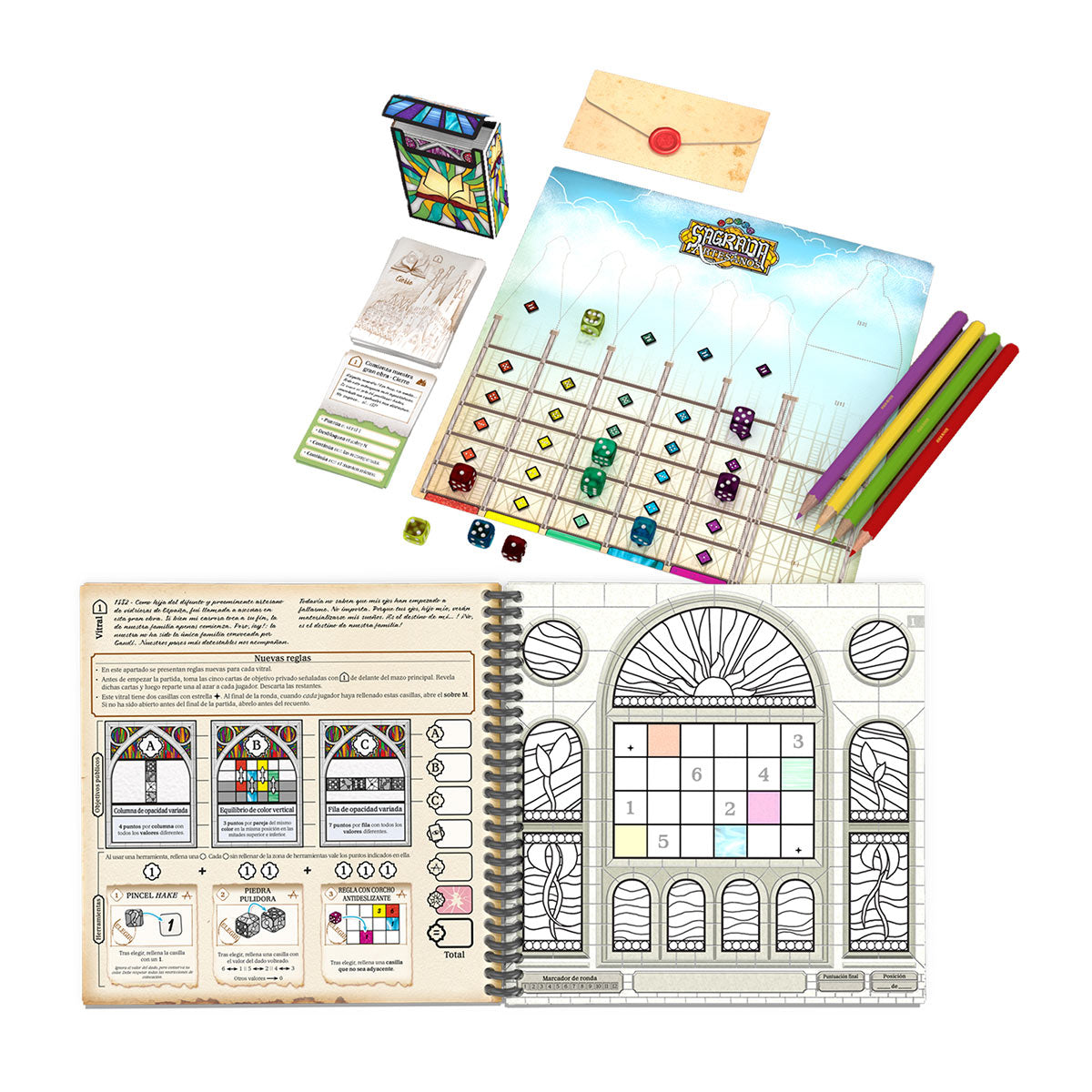 Sagrada: Artesanos - ESPAÑOL