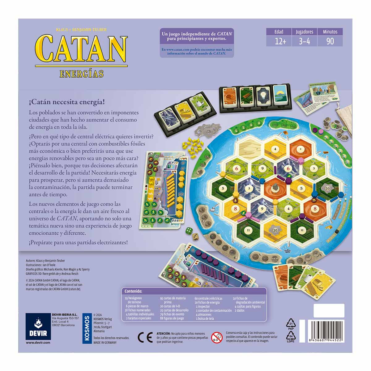 Catan: Energías (ESPAÑOL)