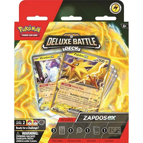 Pokemon TCG: Zapdos ex Deluxe battle deck