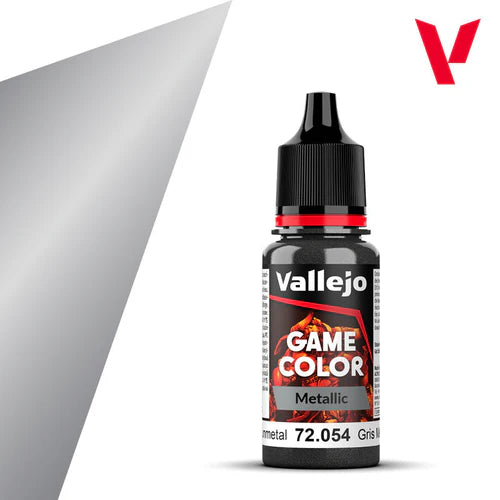 Vallejo - 123 72.054 GRIS METALIZADO OSCURO
