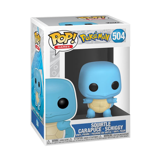 Funko Pop! Games: Pokemon - Squirtle 504