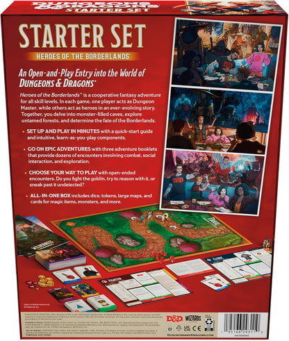 D&D 5th Edition: Heroes of the Borderlands Starter Set - INGLÉS