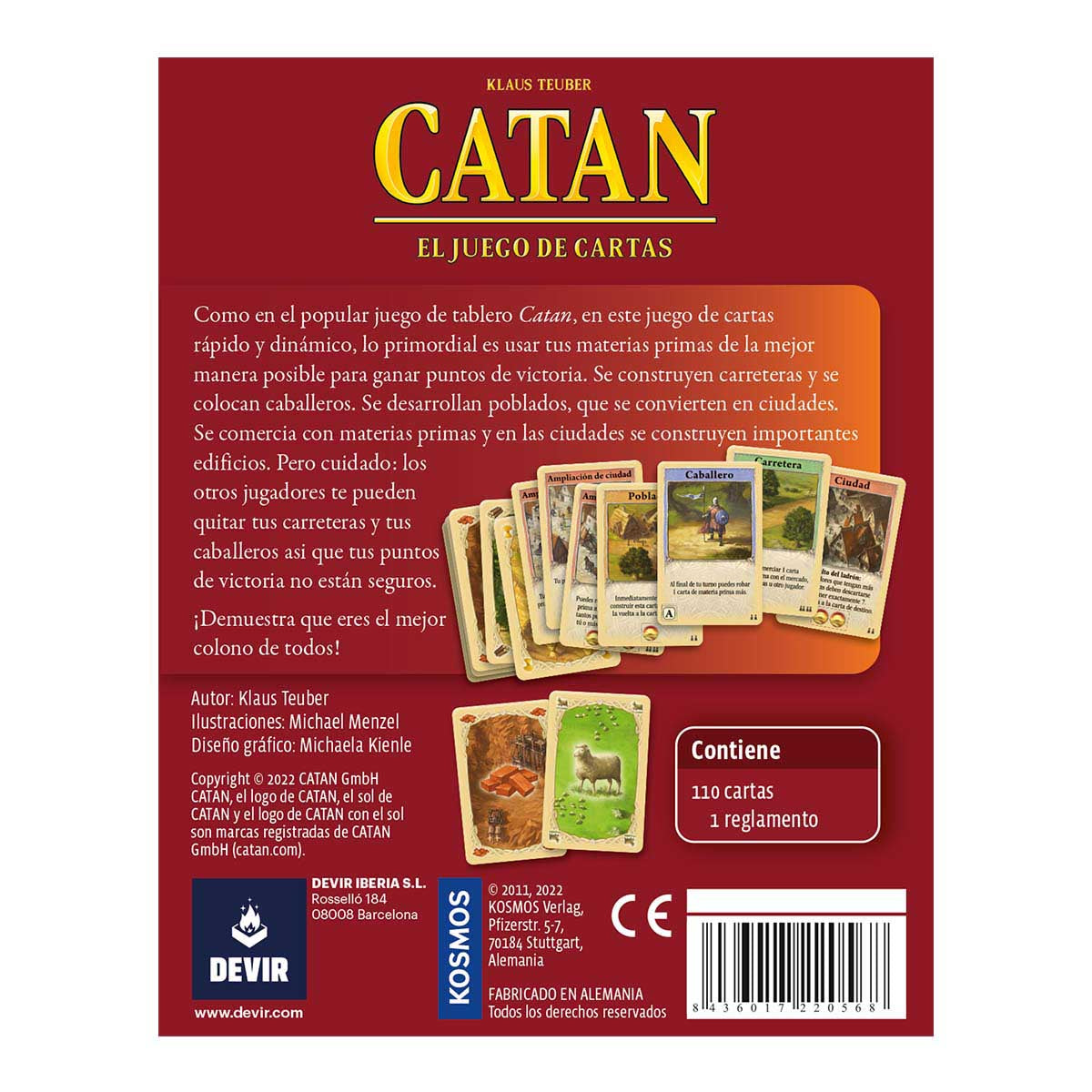 Catan: Juego de Cartas - ESPAÑOL