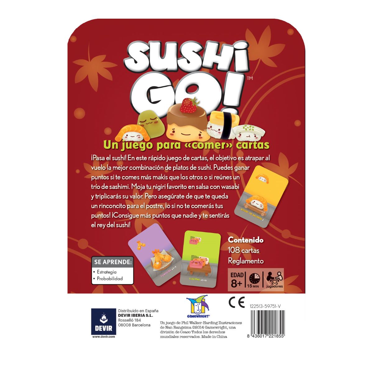Sushi Go! - ESPAÑOL