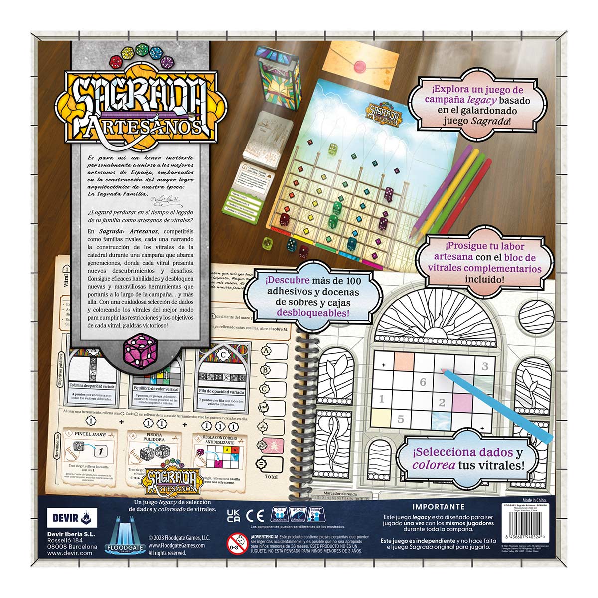 Sagrada: Artesanos - ESPAÑOL