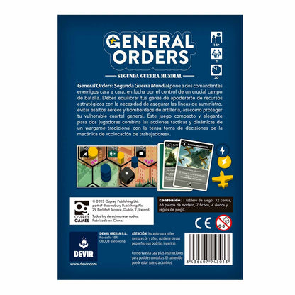 General Orders - ESPAÑOL
