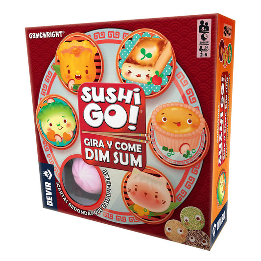 Sushi Go: Gira y Come Dim Sum - ESPAÑOL