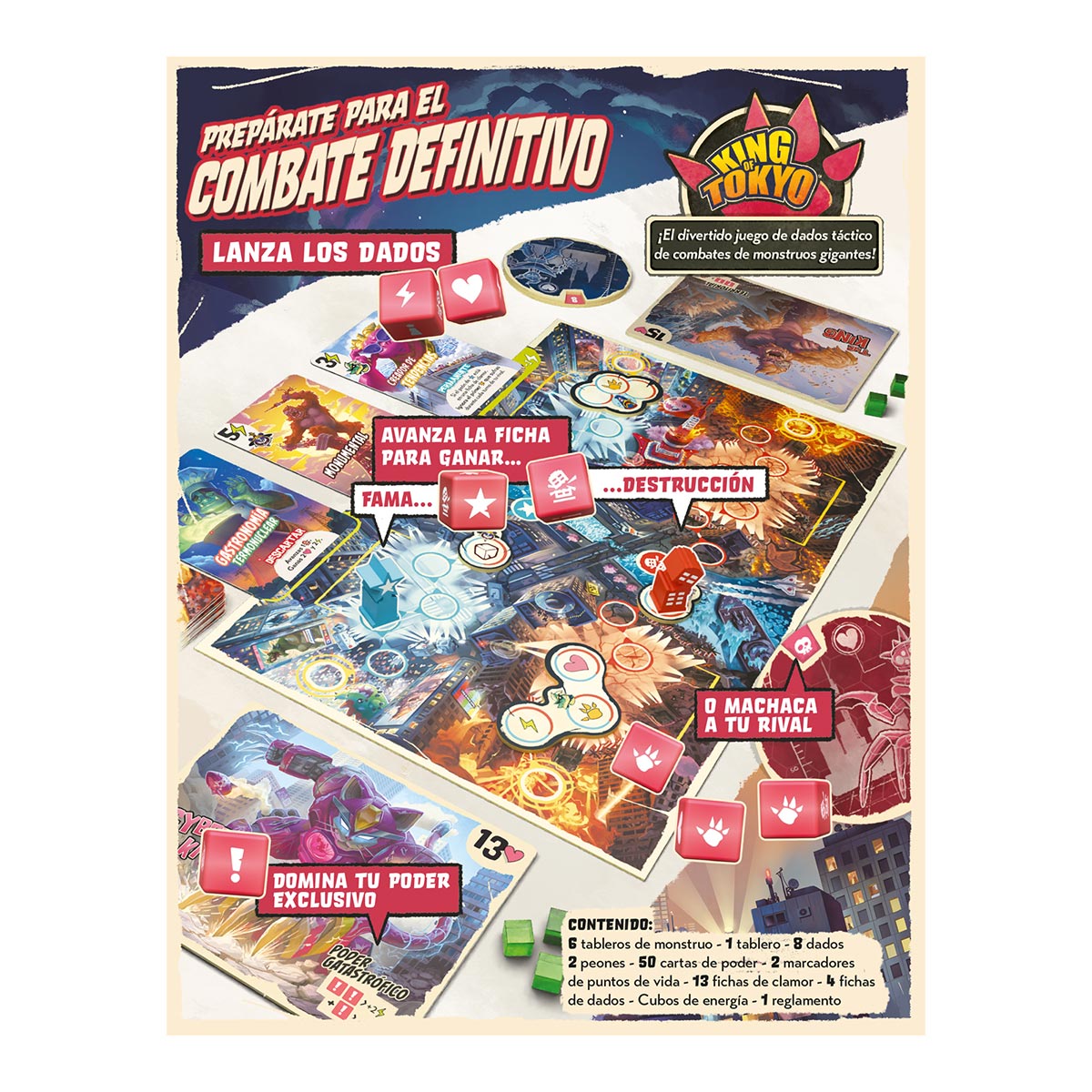 King of Tokyo: Duel - ESPAÑOL