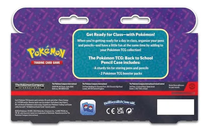 Pokemon Tcg: Back To School Pencil Case 2024