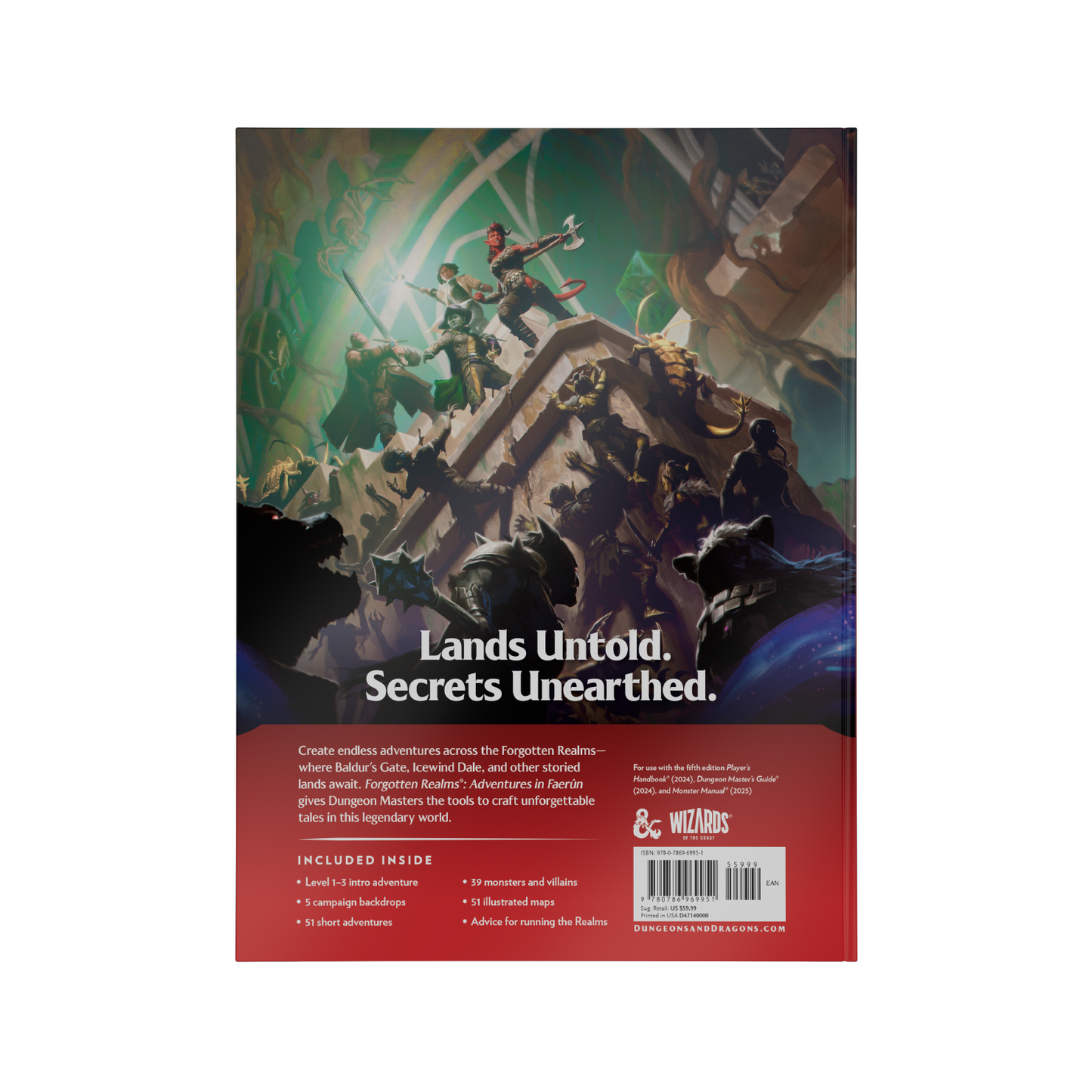 D&D - Forgotten Realms: Adventures in Faerûn - INGLES