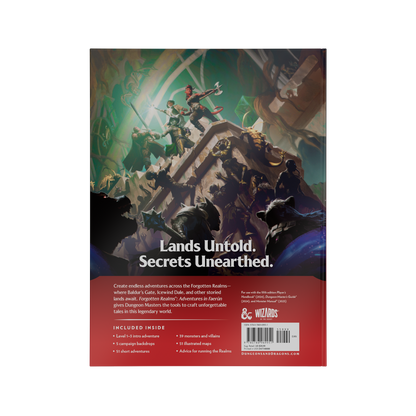 D&D - Forgotten Realms: Adventures in Faerûn - INGLES