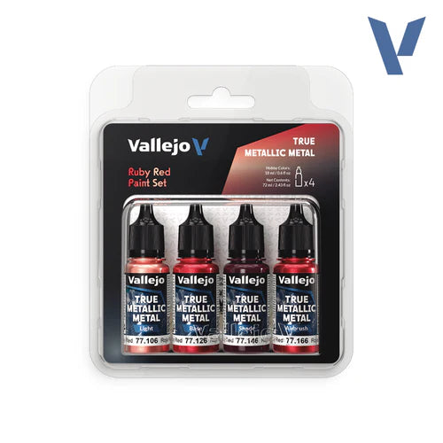 Vallejo - 77.254 Set Rojo Rubí